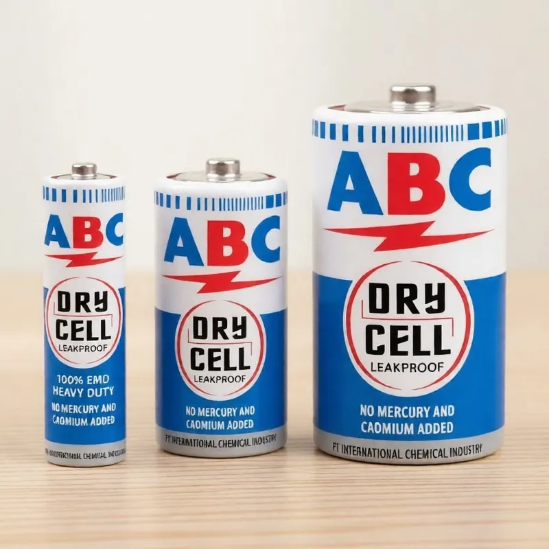BATERAI ABC A2 ISI 4 / R14 ISI 2 / R20 ISI 2