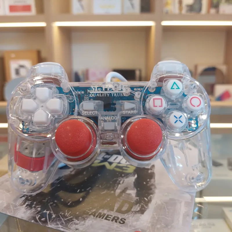 GAMEPAD SINGLE TRANSPARAN / JOYSTIK DOUBLE TRANSPARAN