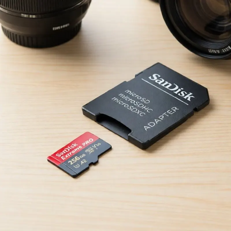 Memory sandisk Extreme Pro MicroSDXC Plus Adapter V30 A2 U3 4k 200Mbps 64gb / 128gb / 256gb