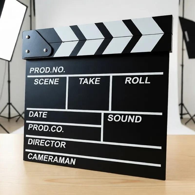 PAPAN SYUTING FILM / CUTTING FILM ACTION / PAPAN TAKE ACTION / CLAPPER BOARD